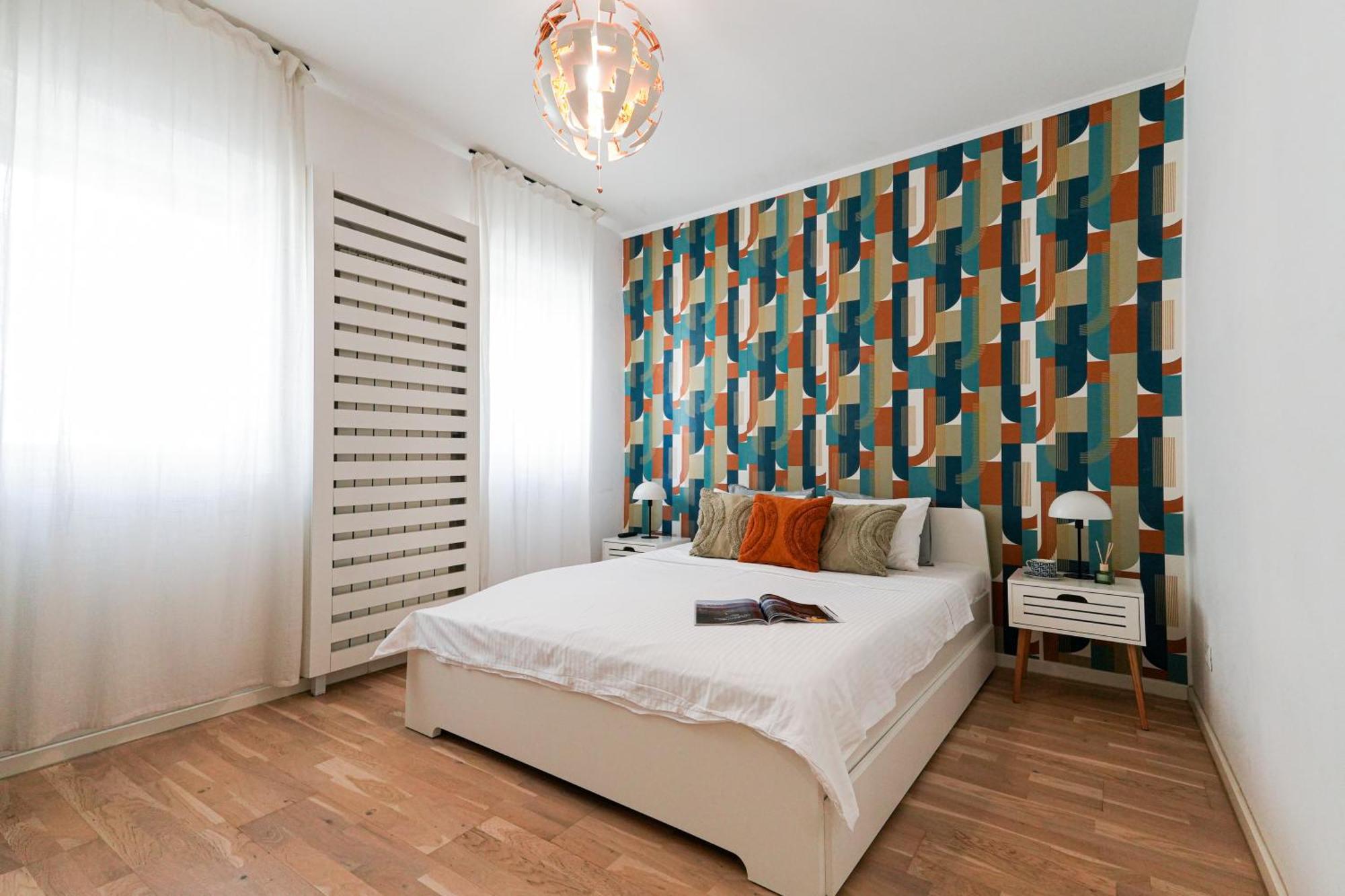 Maria - Modern Apartment With Parking And Workspace Bukarest Eksteriør billede